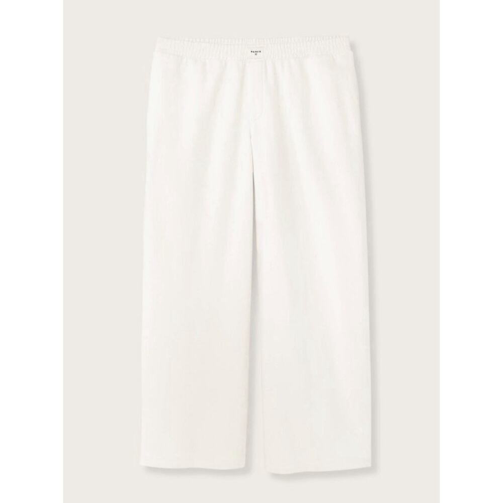 Parke x Target Women's Cream High Rise Boxer Sweatpants Small NEW